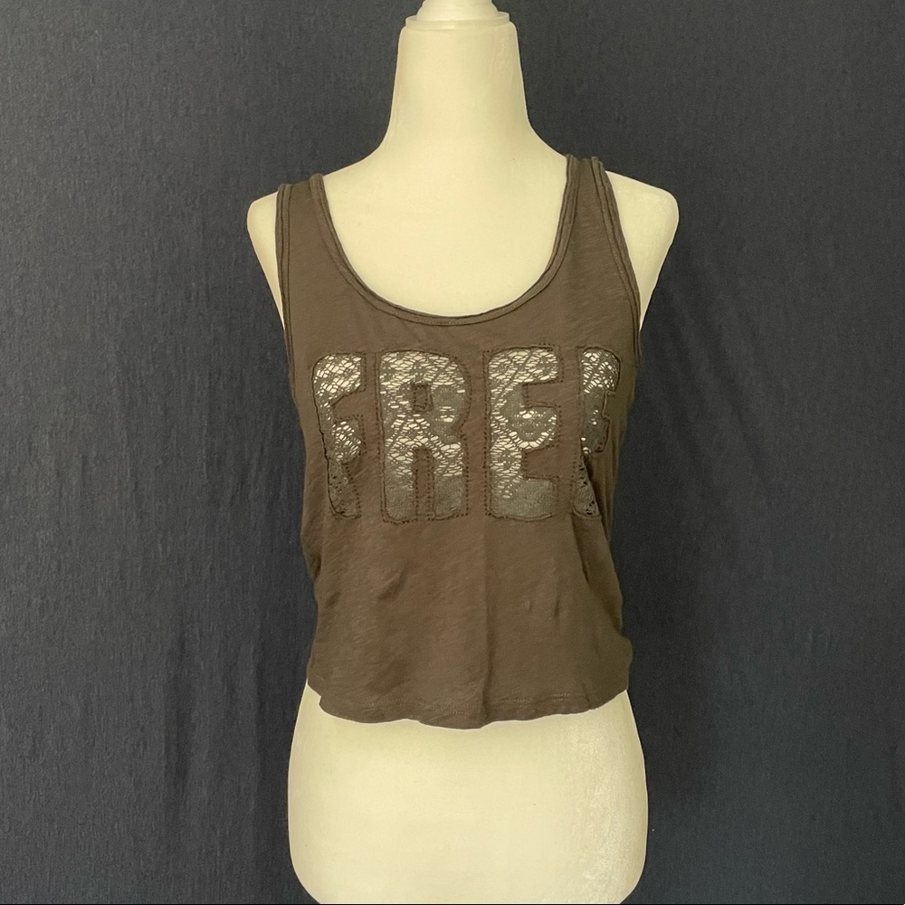 American Eagle Lace “Free” Tank Top